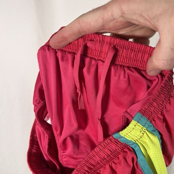 Nike Running Shorts Women's Medium Pink Pull On Drawstring Lined Dri-Fit - Picture 8 of 8